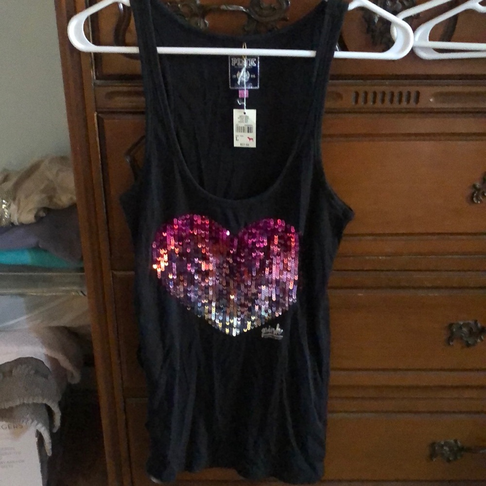 PINK muscle shirt